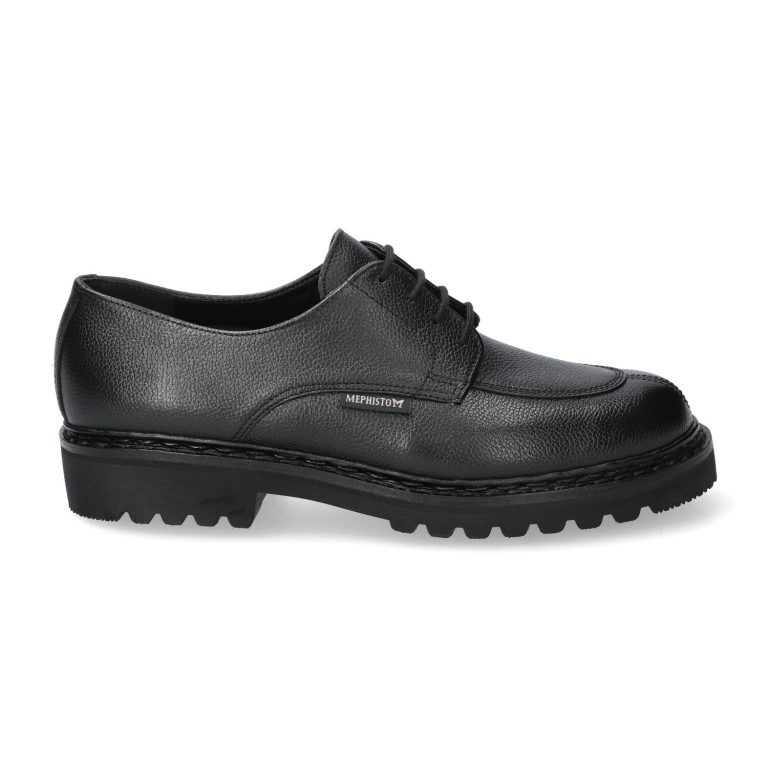 Mephisto PEGASIO heren veterschoen - zwart leer GOODYEAR WELT